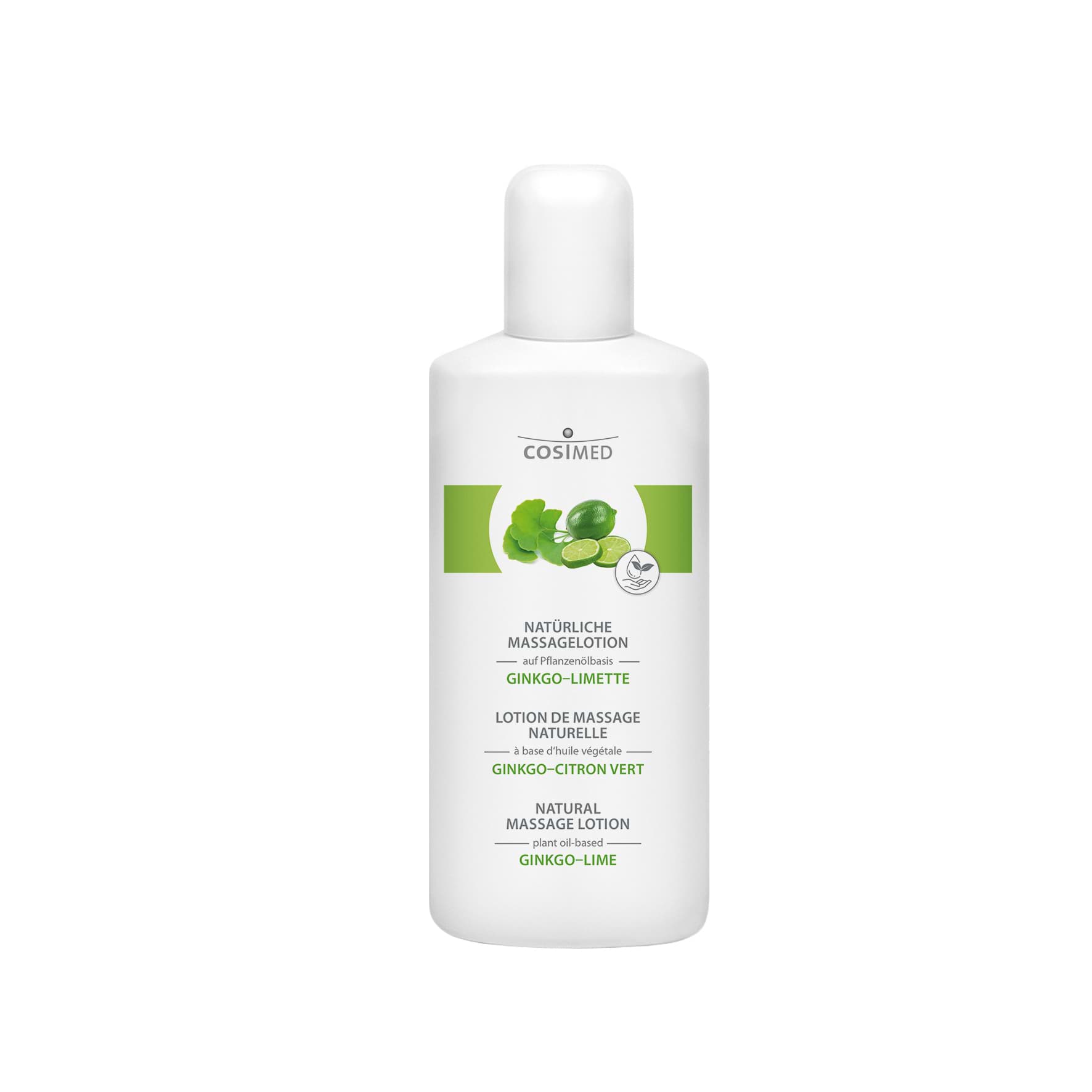 Natürliche Massagelotion Ginkgo-Limette, Bild 5